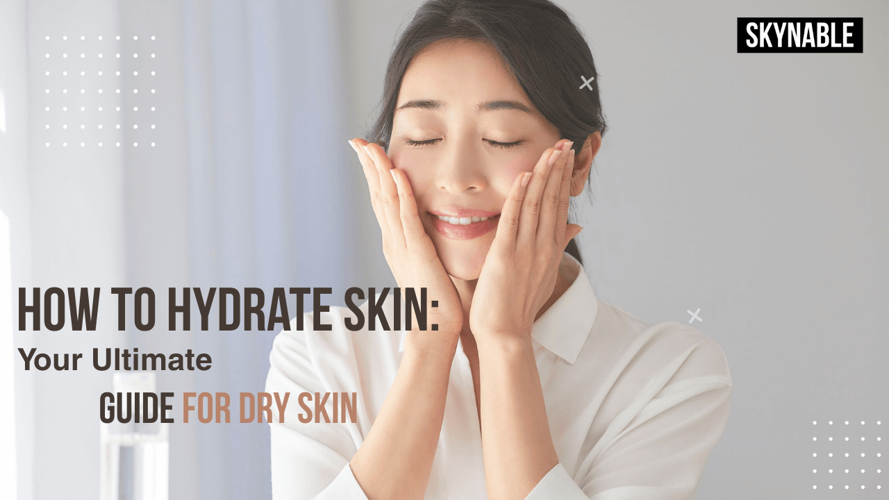 Minimalist brand skincare products